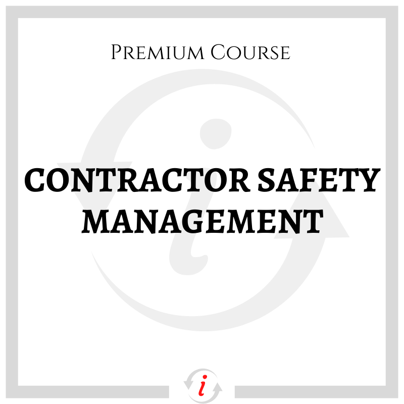 Contractor Safety Management Trainings