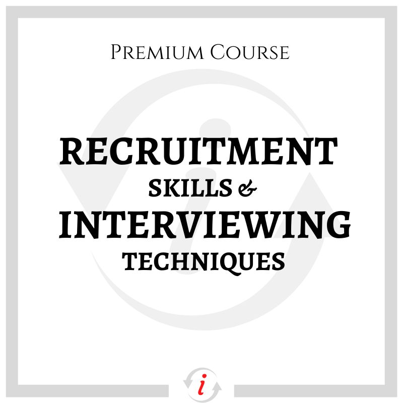 Recruitment Skills and Interviewing Techniques Training