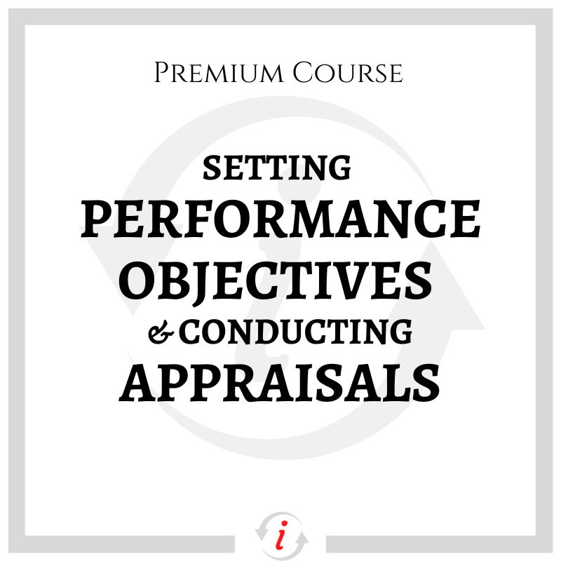 Setting Performance Objectives and Conducting Appraisals Training